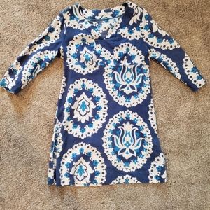 Boden 3/4 Sleeve Linen Dress
